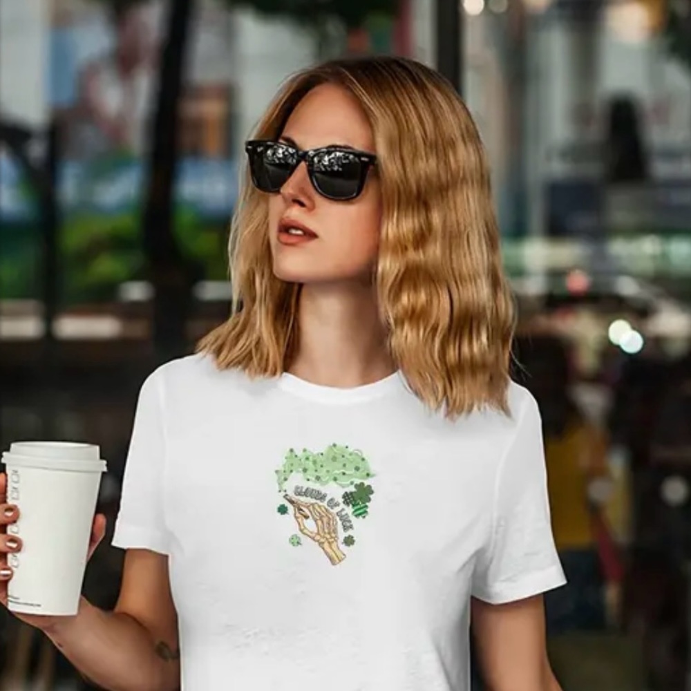 Cloud of luck t shirt